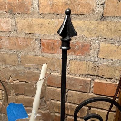 Wrought iron Candle holder stand