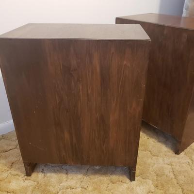Two MCM Side Tables (B1-KD)