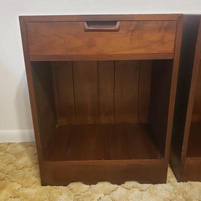 Two MCM Side Tables (B1-KD)