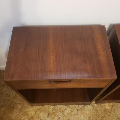 Two MCM Side Tables (B1-KD)