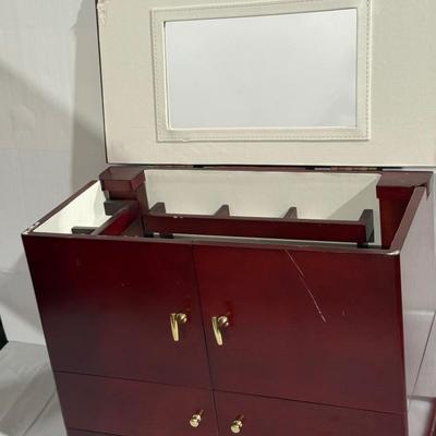Mahogany Jewelry Box