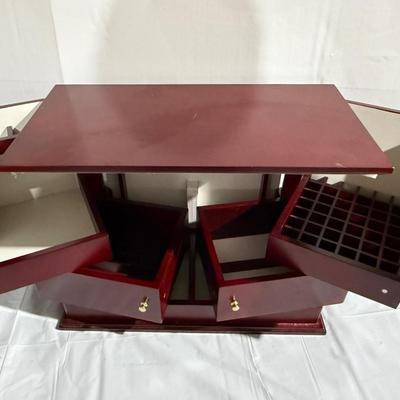 Mahogany Jewelry Box