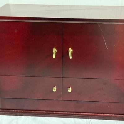 Mahogany Jewelry Box