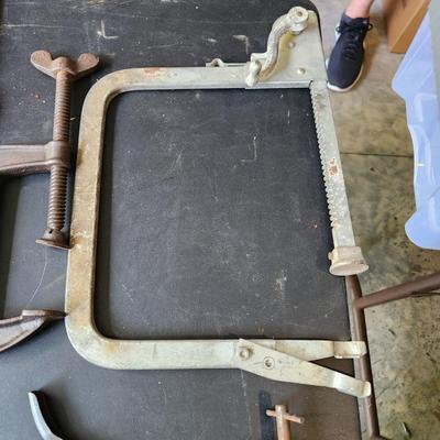 Lot of tools C-Clamps , Clamp , Pulls