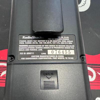 RS Pro 404 handheld Police, Fire, EMS, NOAA scanner