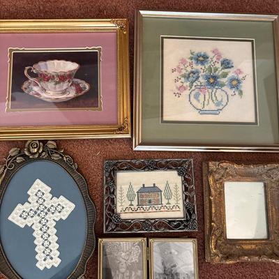 Frame Crosstitch, hardanger, mirror, plus more