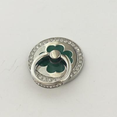 Green flower phone back holder