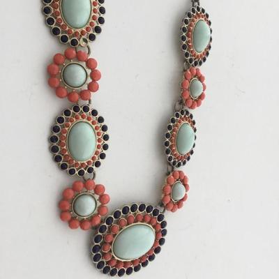 Beautiful colorful unique fashion necklace