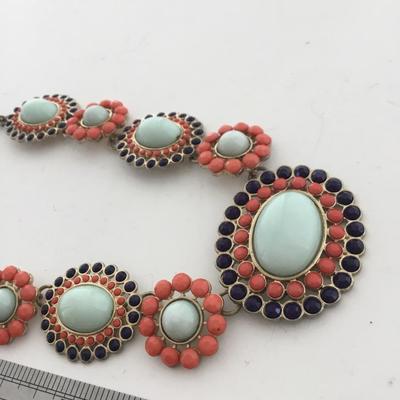 Beautiful colorful unique fashion necklace