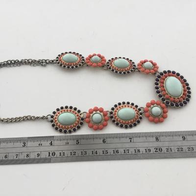 Beautiful colorful unique fashion necklace