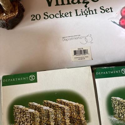 Department 56 Village accessories