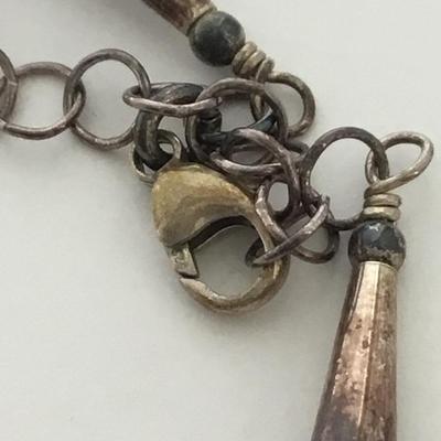 925 marked clasp beautiful unique necklace