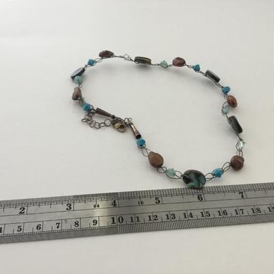 925 marked clasp beautiful unique necklace