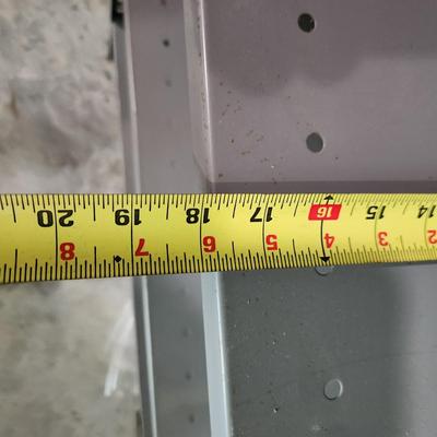 Metal Storage Shelving Unit w 6 Shelves 36x18x79
