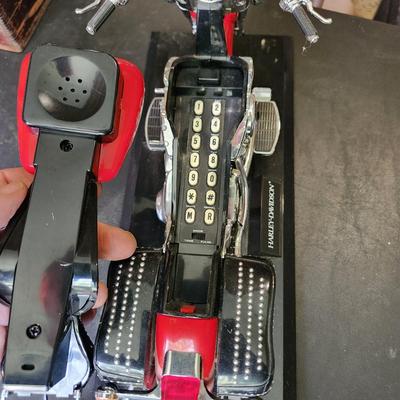 Vintage Harley Davidson Motorcycle Telephone