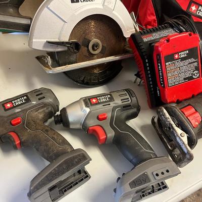 Porter Cable Battery Tool set