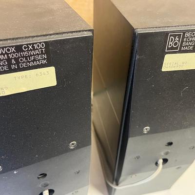 Bang and Olufsen Speakers. Pair. Tested