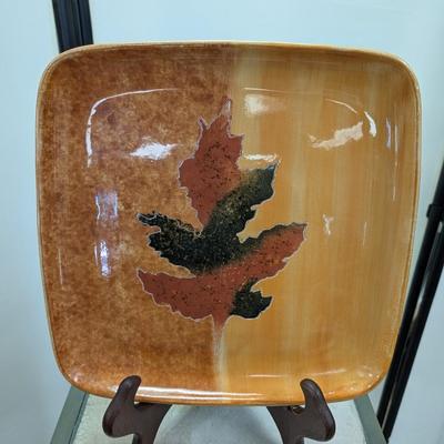 Sale Photo Thumbnail #31: Good condition fall themed plate