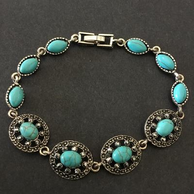 Cute faux turquoise bracelet