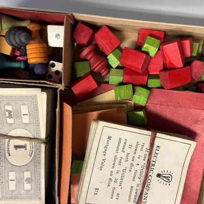 Vintage Monopoly Game