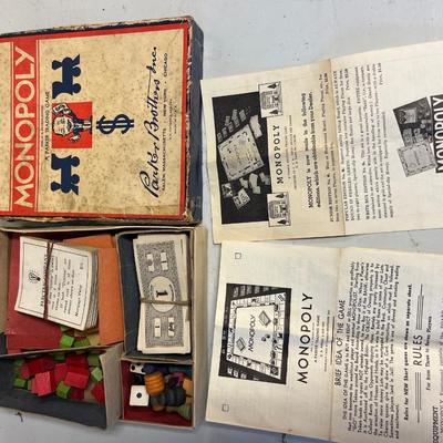 Vintage Monopoly Game