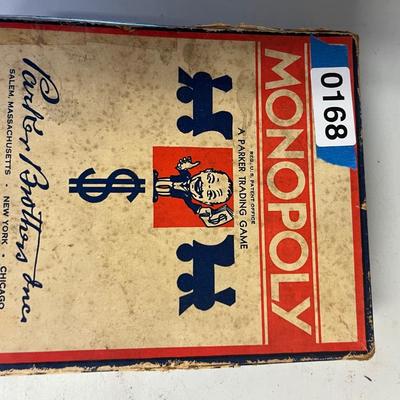 Vintage Monopoly Game