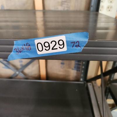 Metal Shelving uint 5 shelves 36x18x72