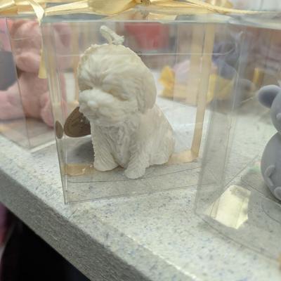 Sale Photo Thumbnail #117: Puppy candle
