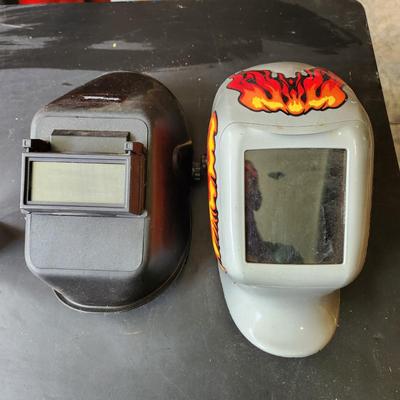 2 Forney Welder Welding Helmets