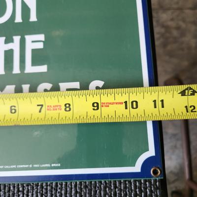Ford Mechanic on the Premises Sign & Ford Fender Gripper