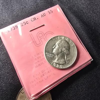 1939 & 1955-D QUARTERS
