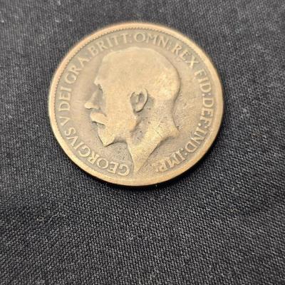 1918 & 1935 KING GEORGE V BRITISH HALF PENNIES