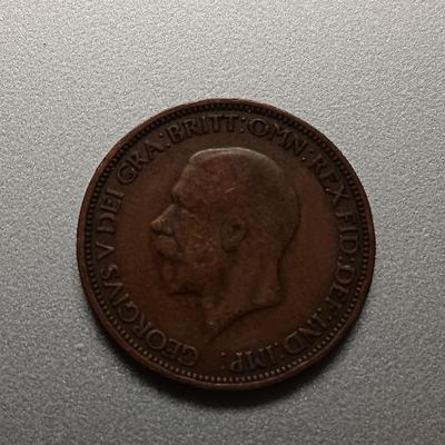 1918 & 1935 KING GEORGE V BRITISH HALF PENNIES