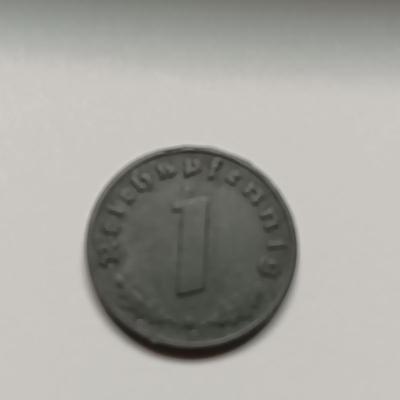 1921 TEN PFENNIG & 1943 ONE REICH PFENNIG
