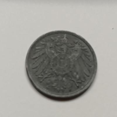 1921 TEN PFENNIG & 1943 ONE REICH PFENNIG