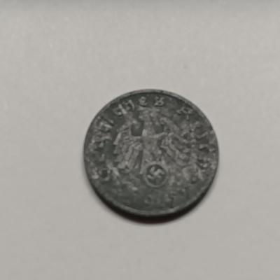 1921 TEN PFENNIG & 1943 ONE REICH PFENNIG