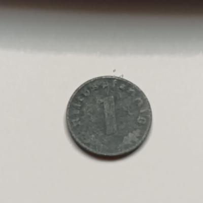 1921 TEN PFENNIG & 1943 ONE REICH PFENNIG