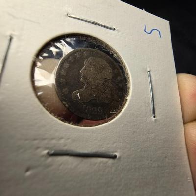 1829 CAPPED BUST HALF DIME
