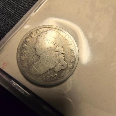1833 CAPPED BUST DIME