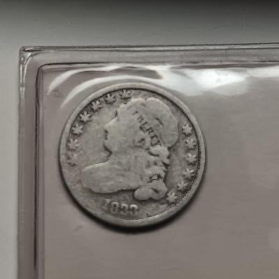 1833 CAPPED BUST DIME
