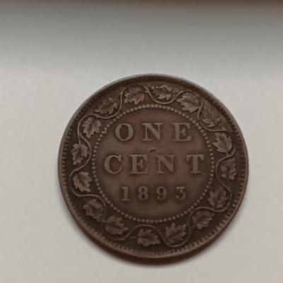 1893 CANADA LARGE CENT