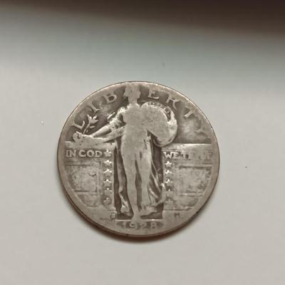 1928-S STANDING LIBERTY QUARTER