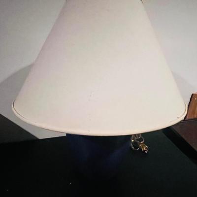 Blue Lamp w/Shade