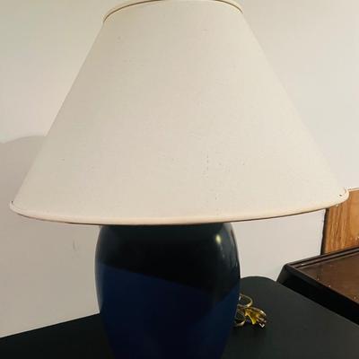 Blue Lamp w/Shade