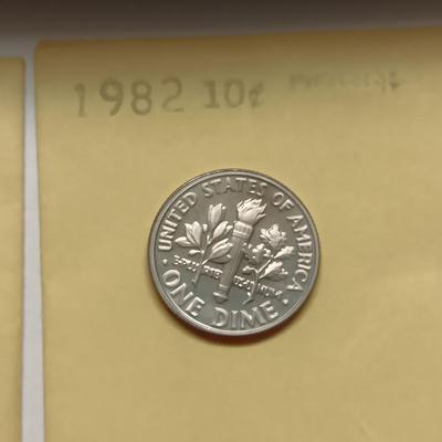 4 PROOF DIMES