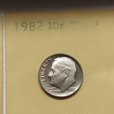 4 PROOF DIMES