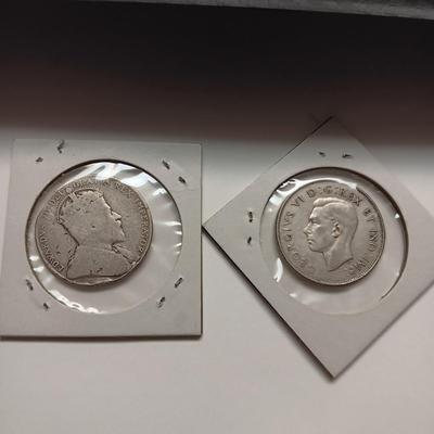 1909 & 1945 CANADA HALF DOLLARS