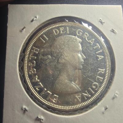 1963 CANADA SILVER DOLLAR