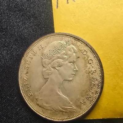 1909 CANADIAN QUARTER & 1966 CANADA HALF DOLLAR
