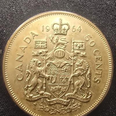 1964 CANADA HALF DOLLAR